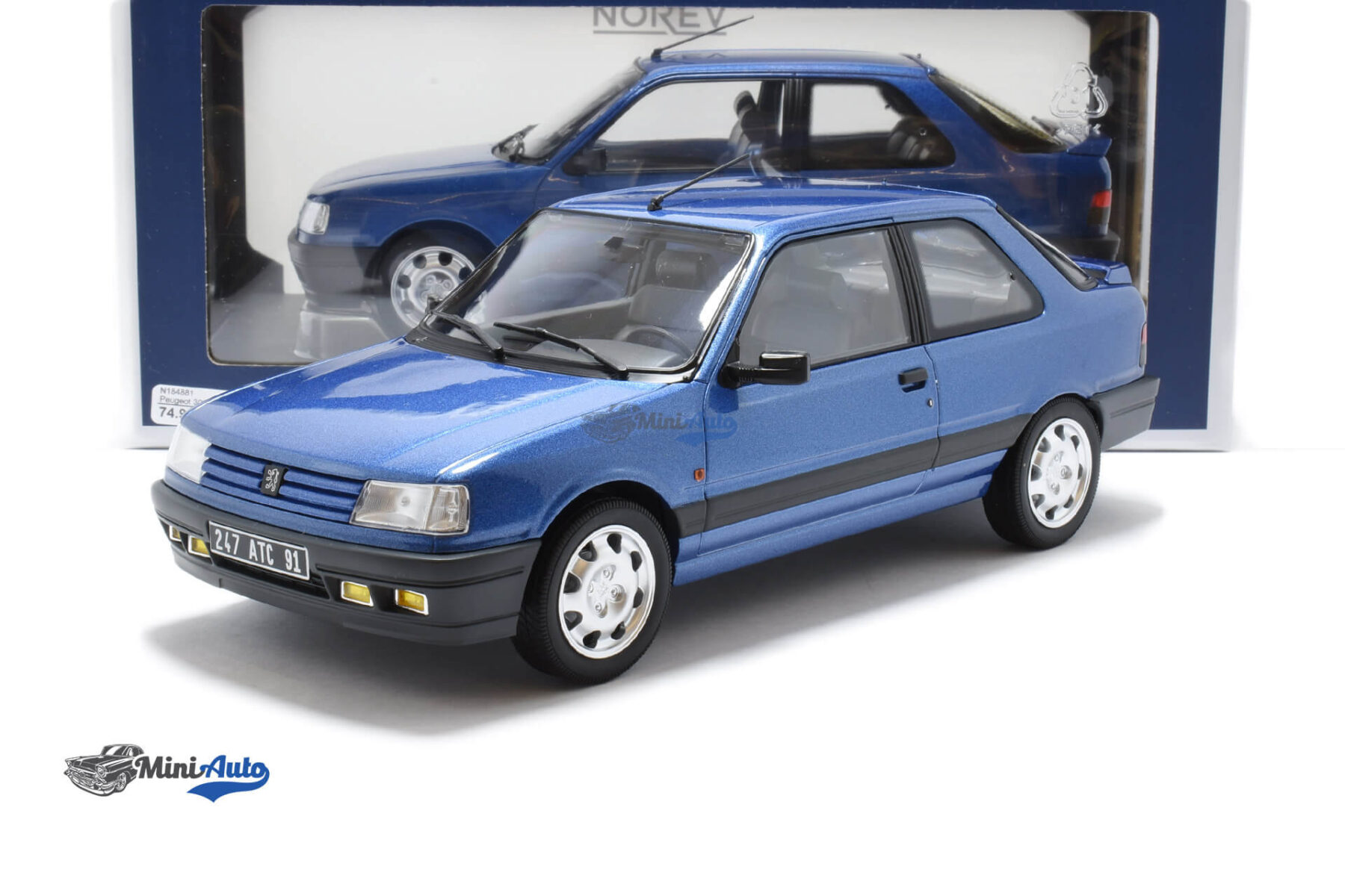 Peugeot 309 GTi 16V - 1991 - Blue - Image 4