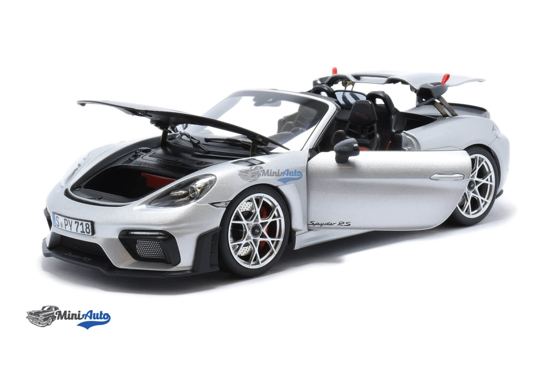 Porsche 718 Spider RS - 2023 - Silver - Image 2