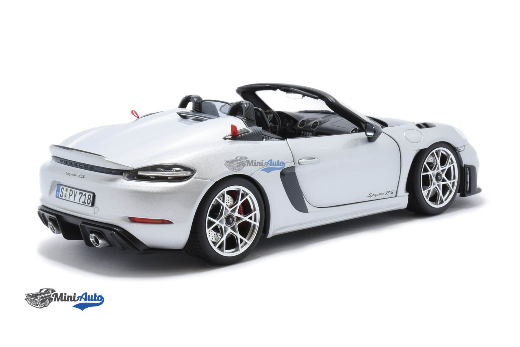 Porsche 718 Spider RS - 2023 - Silver - Image 3