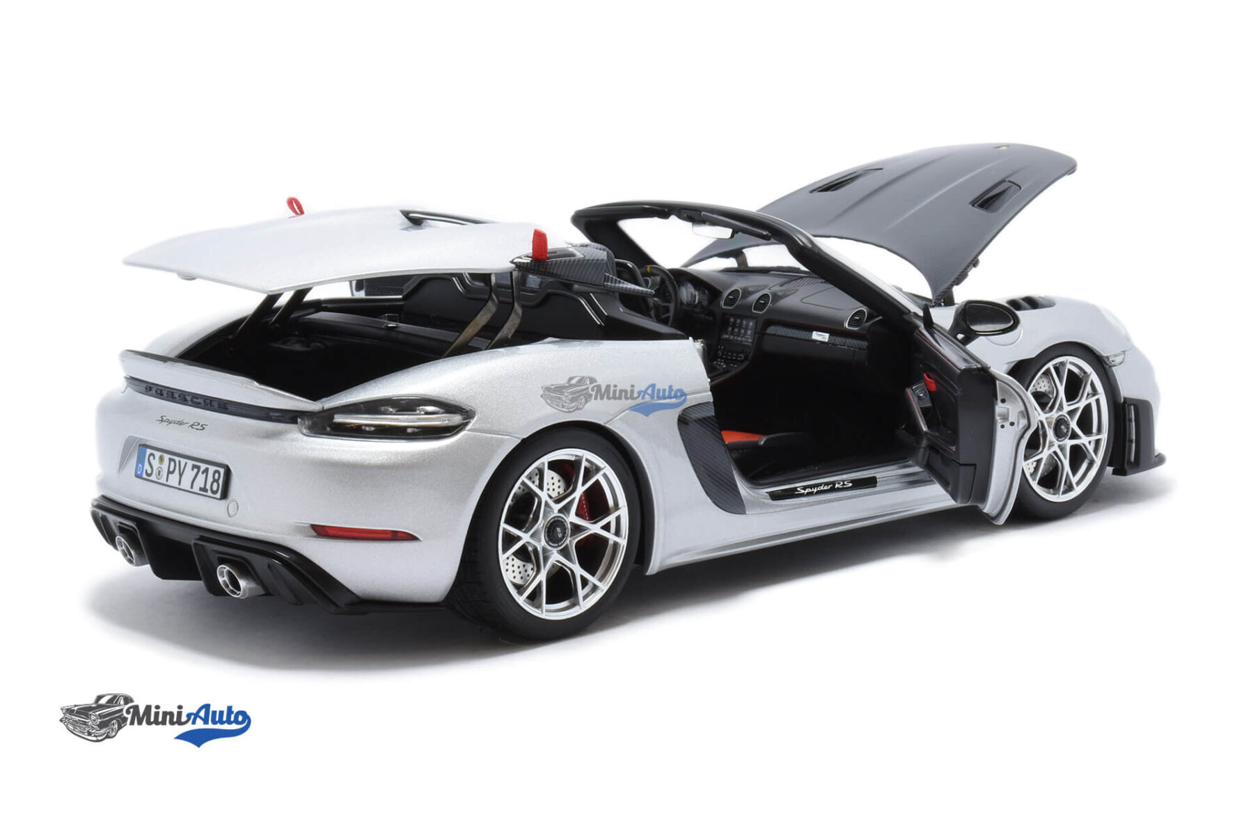 Porsche 718 Spider RS - 2023 - Silver - Image 4