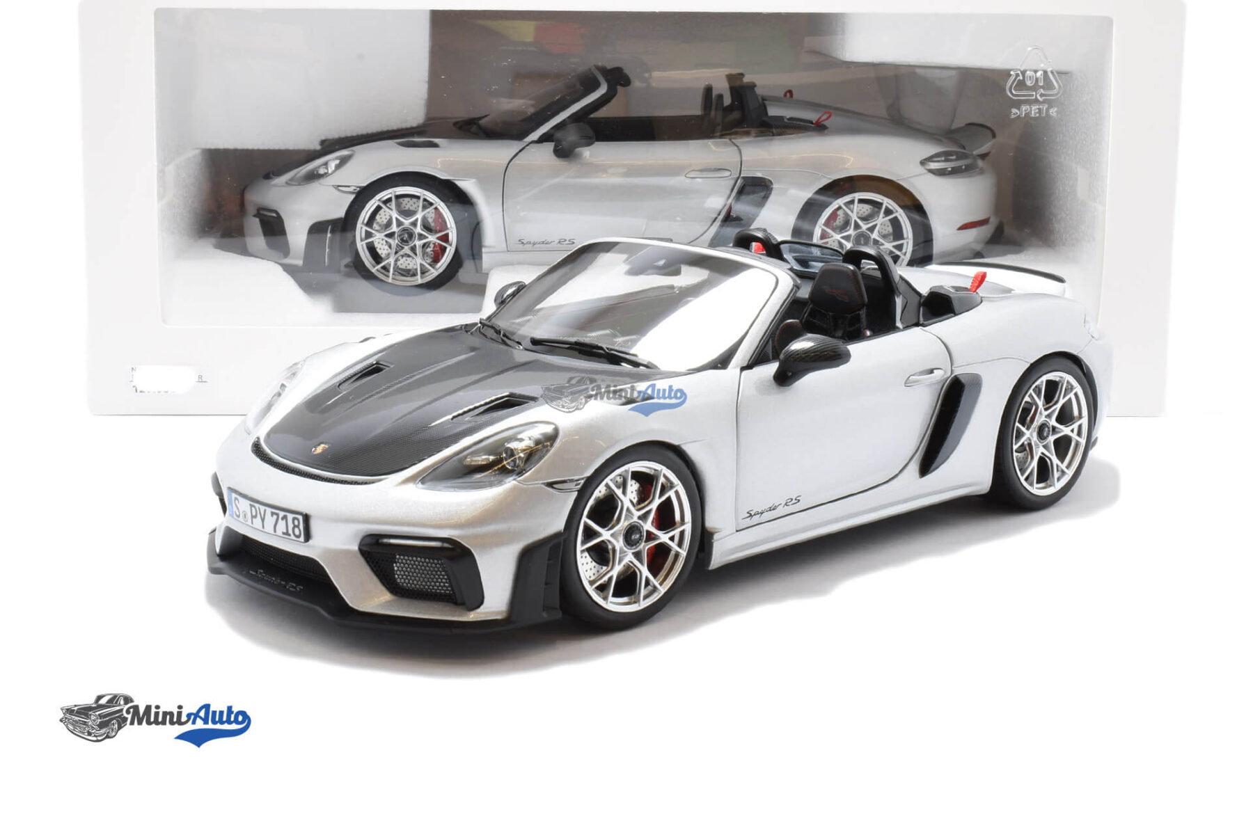 Porsche 718 Spider RS - 2023 - Silver - Image 6