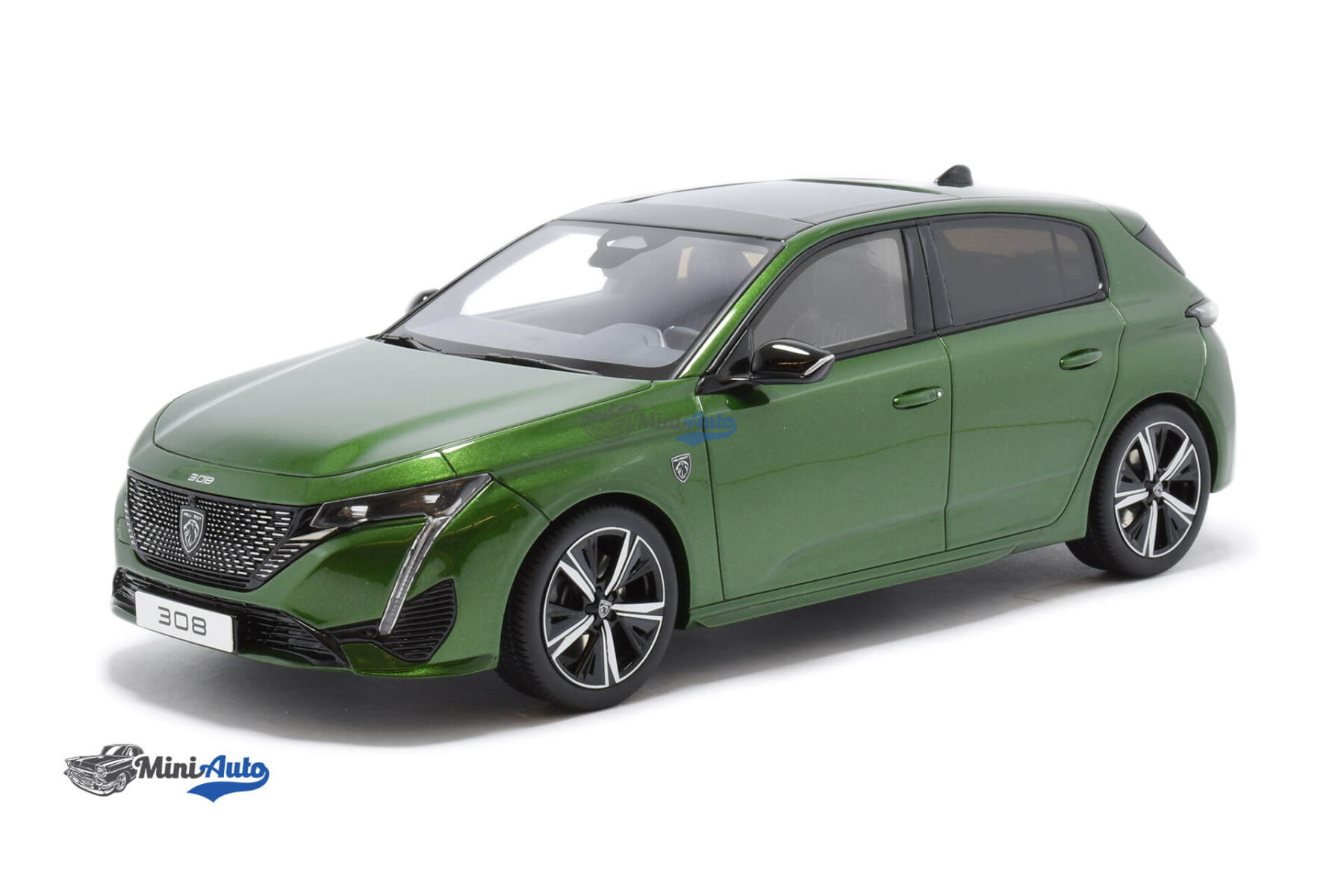 OT458---Peugeot-308-GT---2022---Green_1 Peugeot 308 GT - 2022 - Green - Image 1