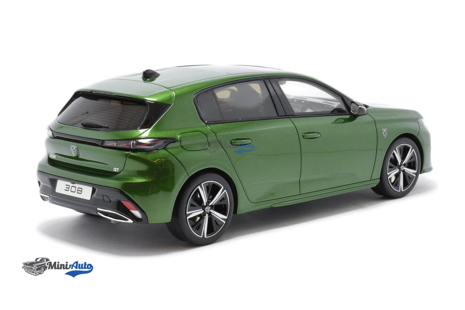 OT458---Peugeot-308-GT---2022---Green_2 Peugeot 308 GT - 2022 - Green - Image 2