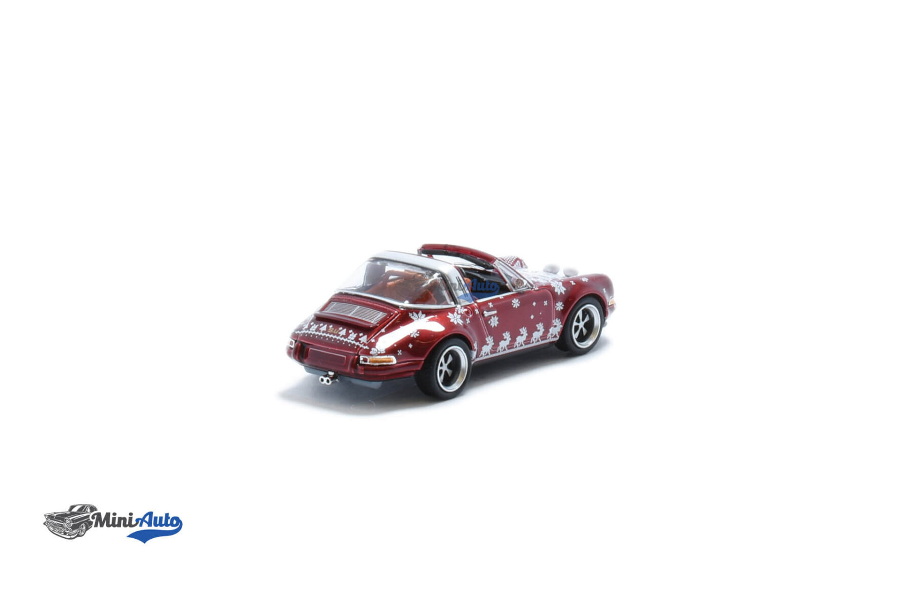 Porsche 911 Targa Singer Christmas Edition - 1991 - Red - Image 2