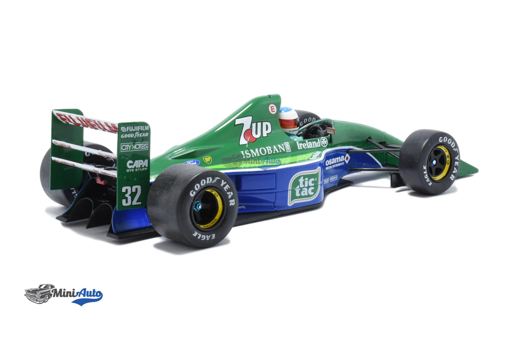Jordan 191 7UP N32 M. Schumacher - 1991 - Green - Image 2