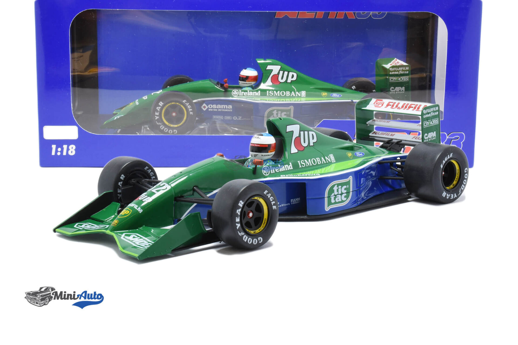 Jordan 191 7UP N32 M. Schumacher - 1991 - Green - Image 4