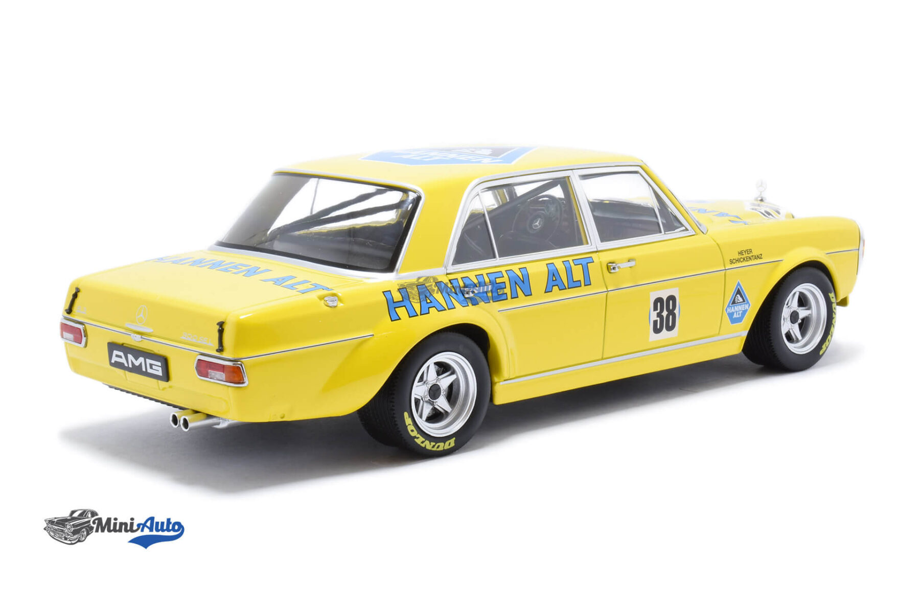 Mercedes Benz 300 SEL N38 Hans Heyer - 1971 - Yellow - Image 2