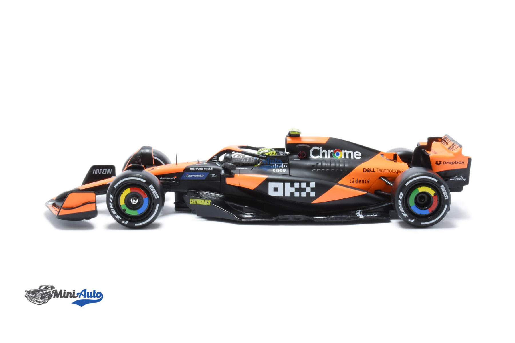 McLaren MCL38 N4 Lando Norris - 2024 - OrangeBlack - Image 3