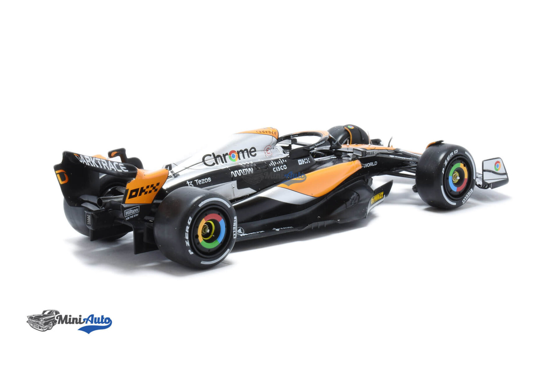 McLaren MCL60 Lando Norris N4 - 2023 - Silver/Orange - Image 2