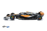 McLaren MCL60 Lando Norris N4 - 2023 - Silver/Orange - Image 3