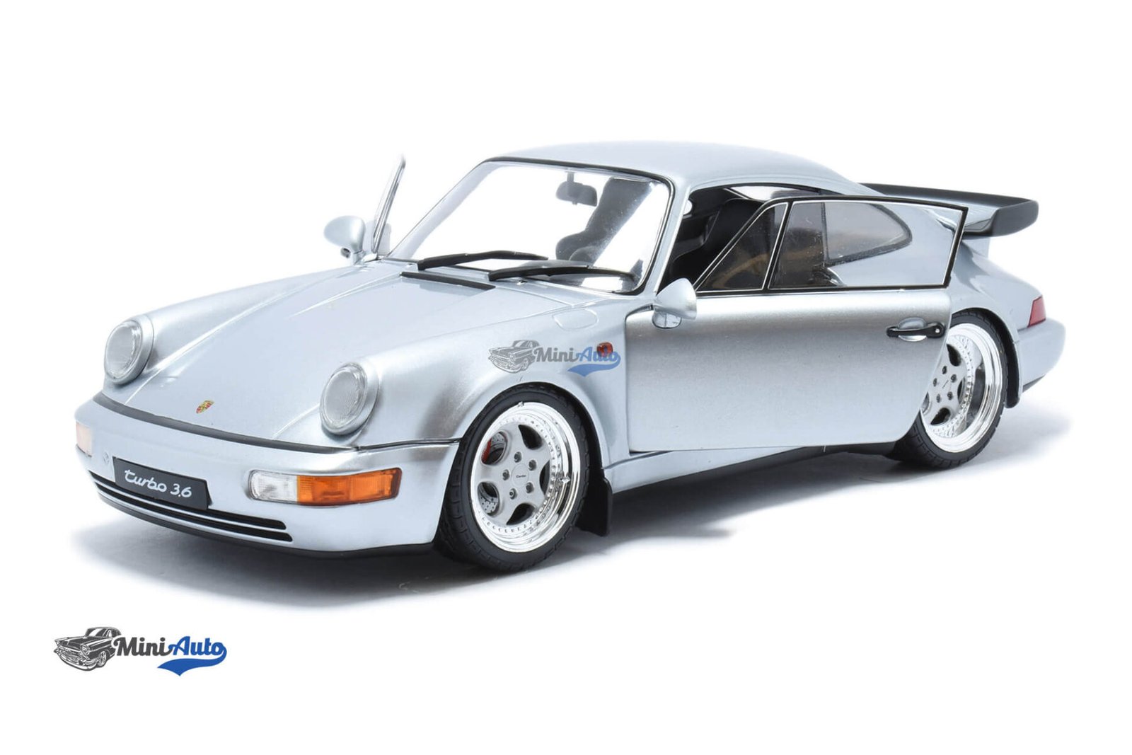 Porsche 964 Turbo 3.6 - 1990 - Silver - Image 2