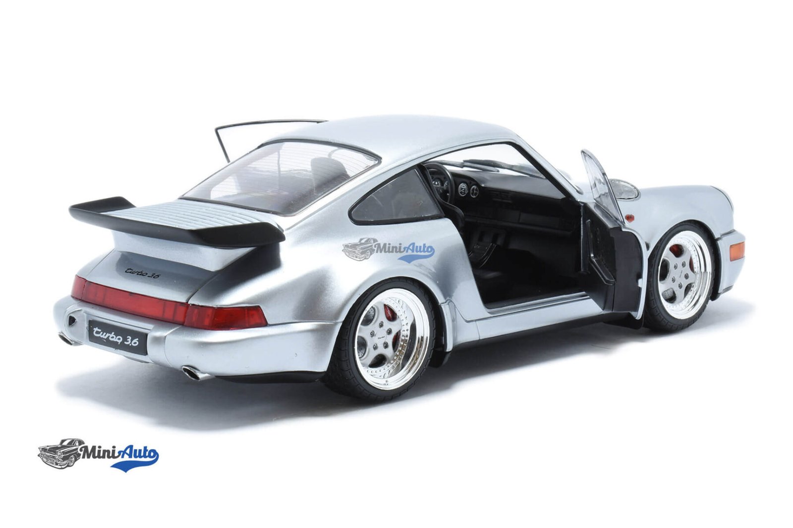 Porsche 964 Turbo 3.6 - 1990 - Silver - Image 4