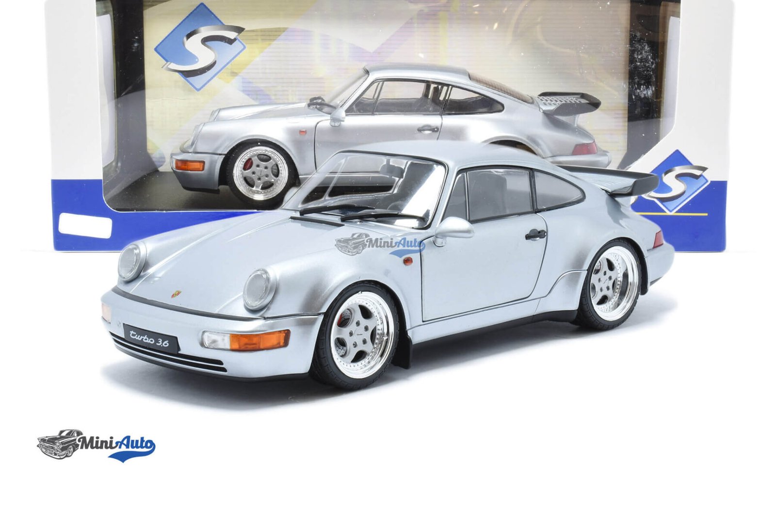 Porsche 964 Turbo 3.6 - 1990 - Silver - Image 6
