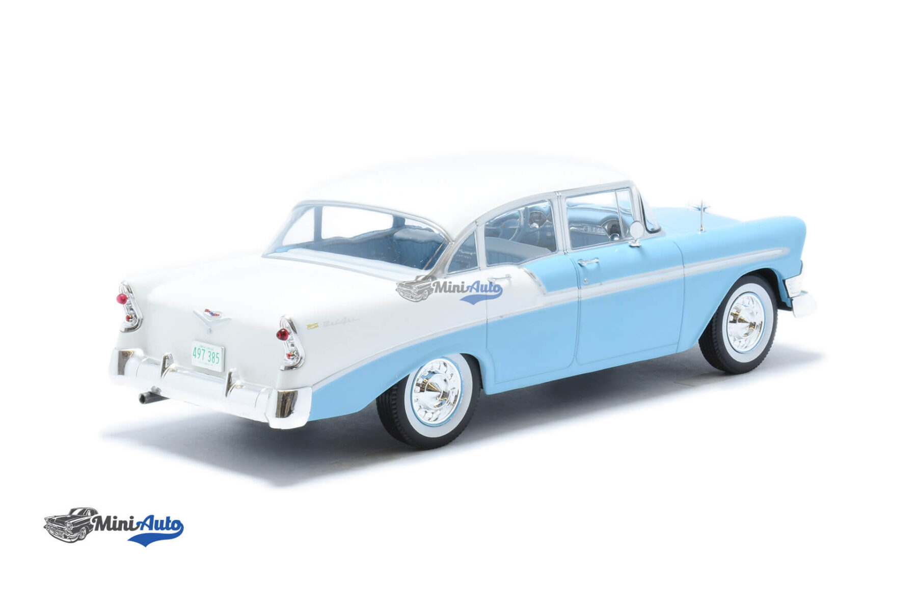 Chevrolet Bel Air 4-Door HardTop - 1956 - Blue - Image 2