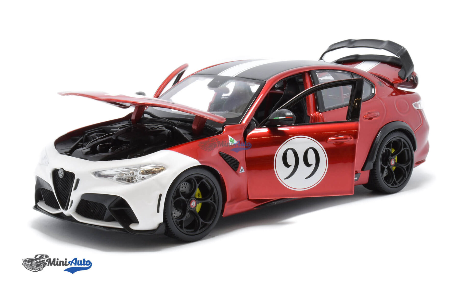 Alfa Romeo Giulia GTAm N99 - 2020 - Red - Image 2