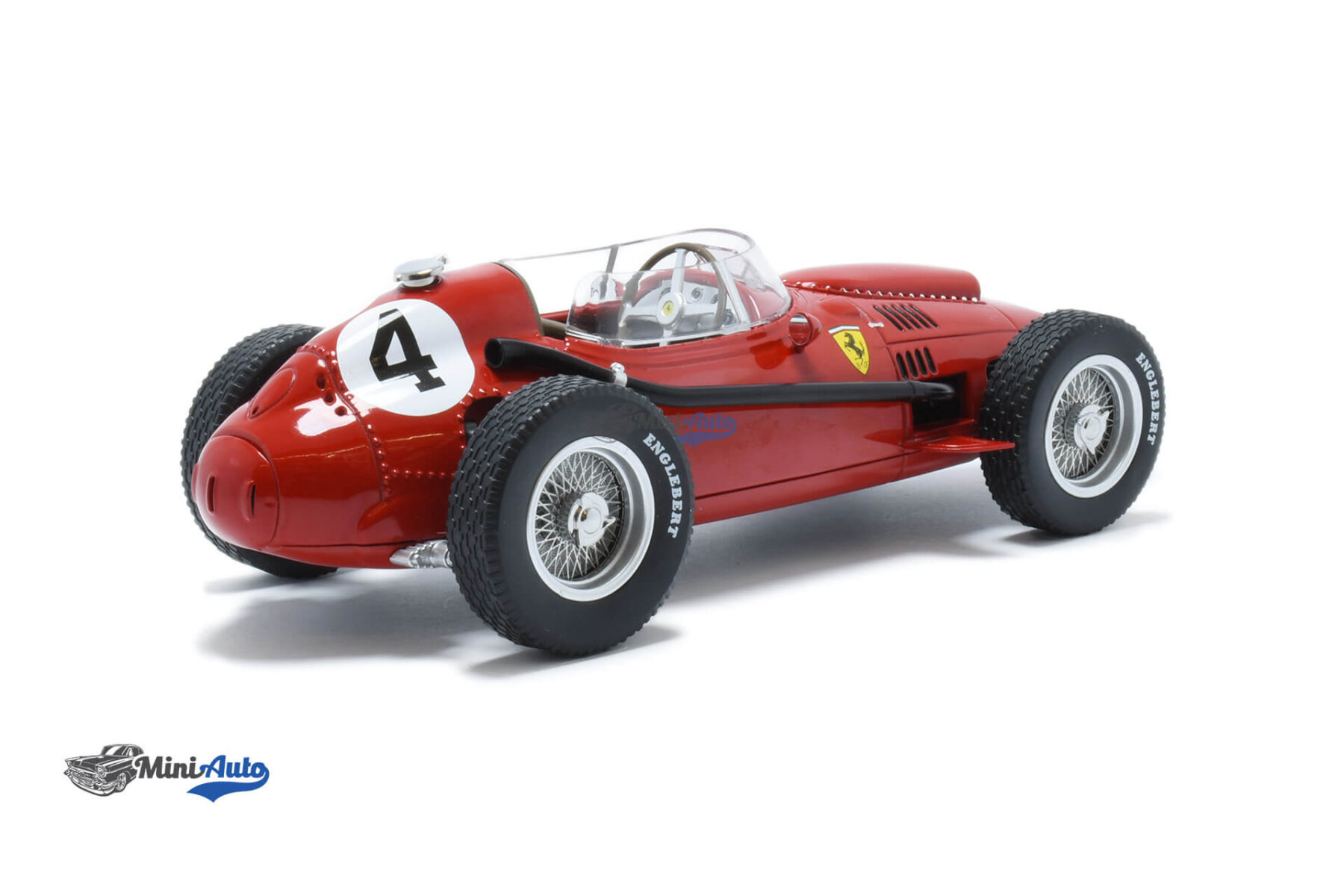 Ferrari Dino 246 N4 M. Hawthorn - 1958 - Red - Image 2