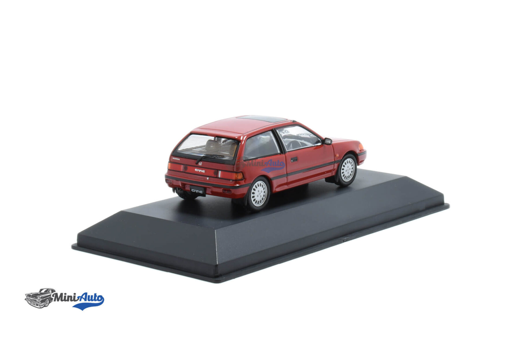 F43-042---Honda-Civic---1987---Red_2 Honda Civic - 1987 - Red - Image 2