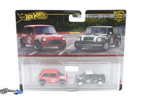 Mini Morris & Mini Pick-Up - 1967 - Red/Green