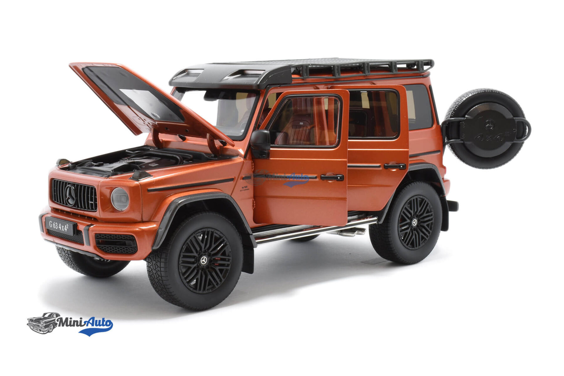 Mercedes Benz G63 AMG V8 Biturbo 4x4 W463 - 2022 - Orange - Image 2