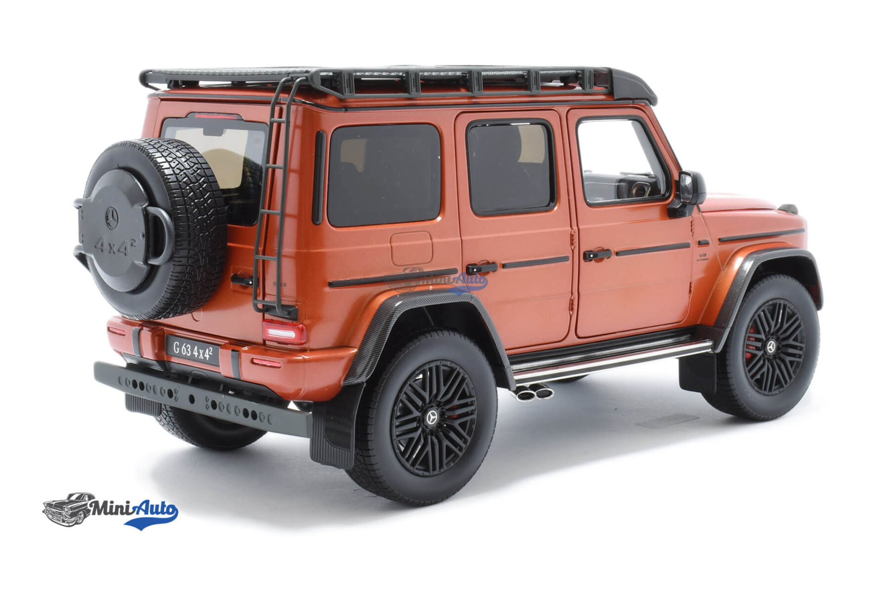 Mercedes Benz G63 AMG V8 Biturbo 4x4 W463 - 2022 - Orange - Image 3