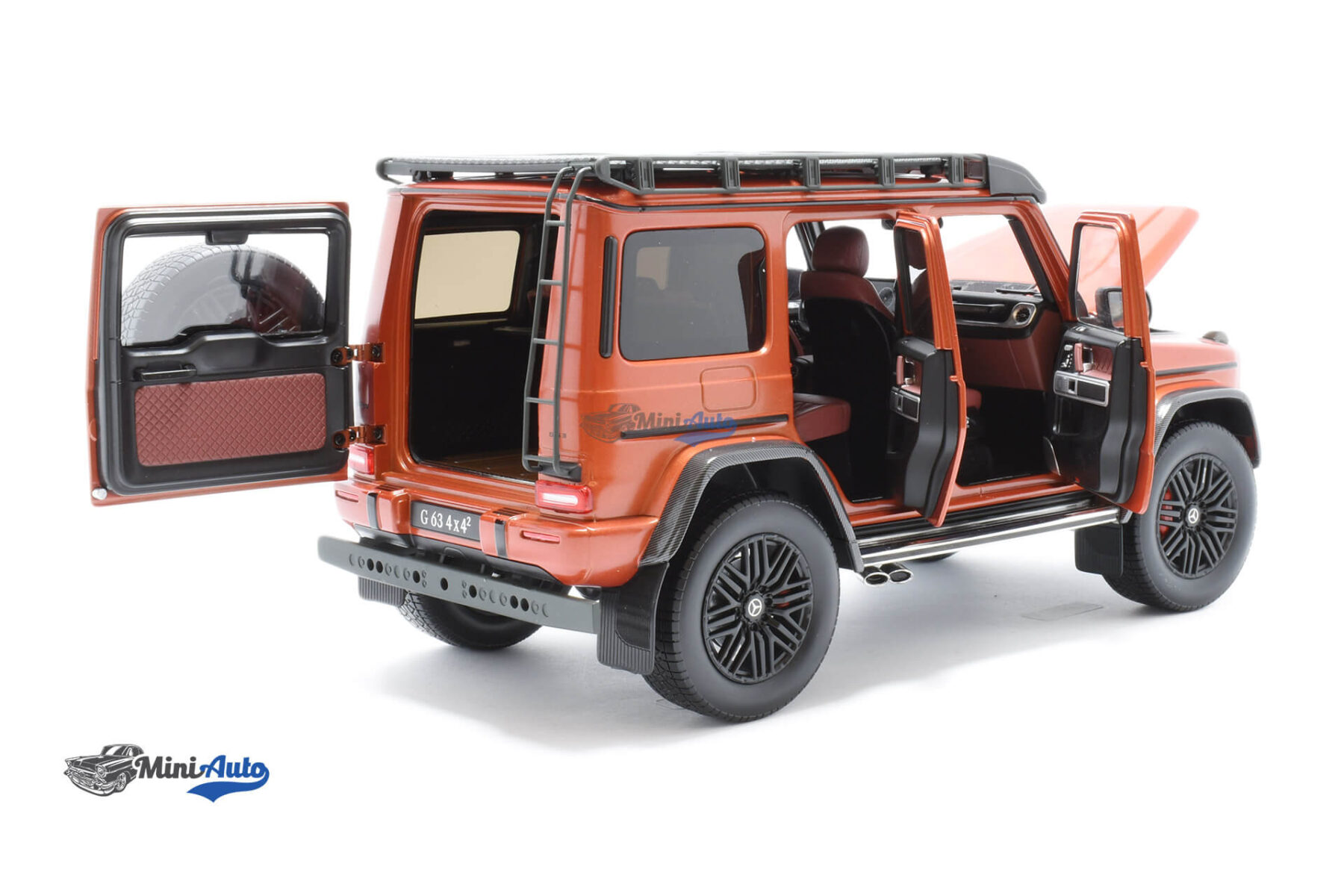 Mercedes Benz G63 AMG V8 Biturbo 4x4 W463 - 2022 - Orange - Image 4