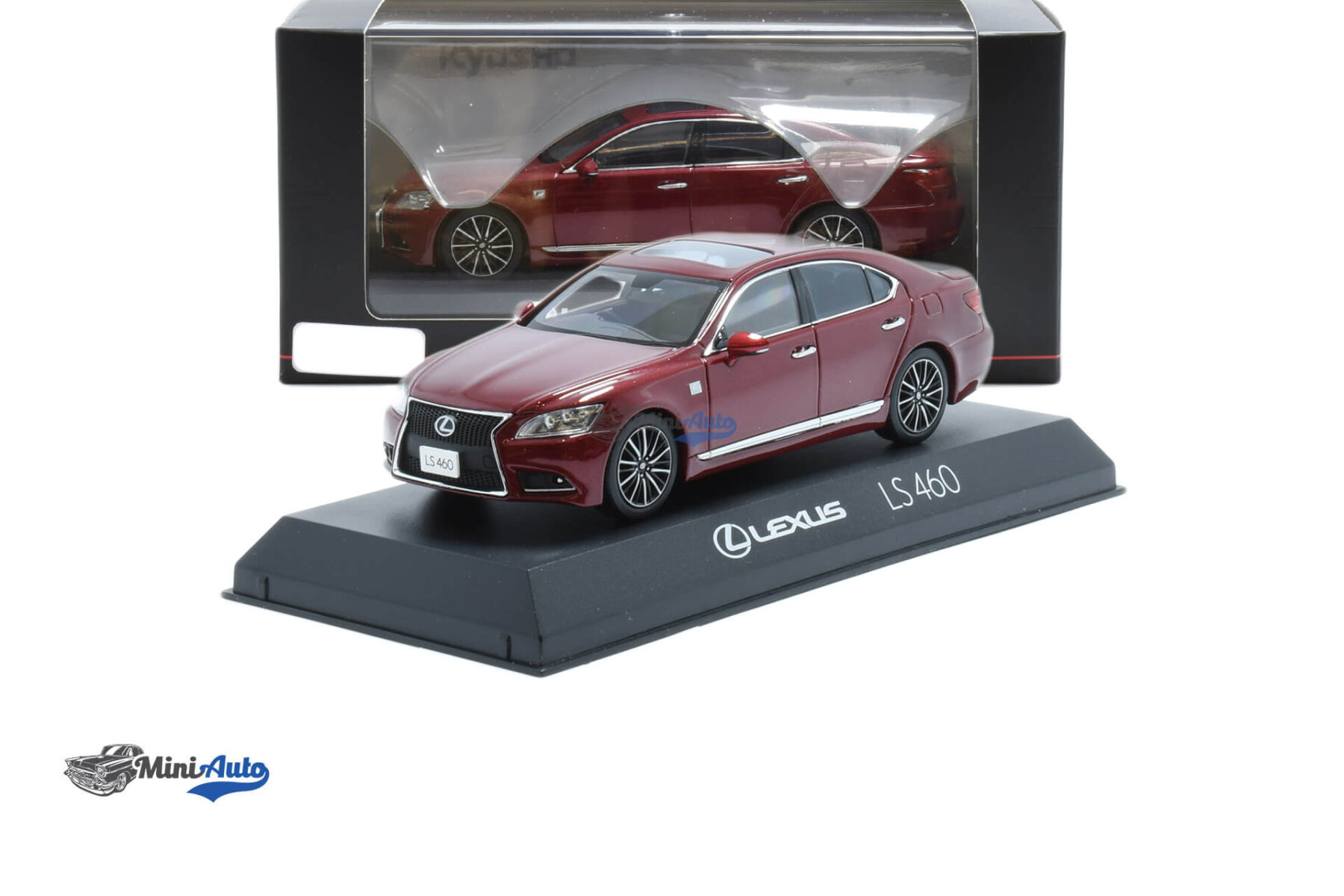 Lexus LS460 F Sport - 2015 - Red - Image 4