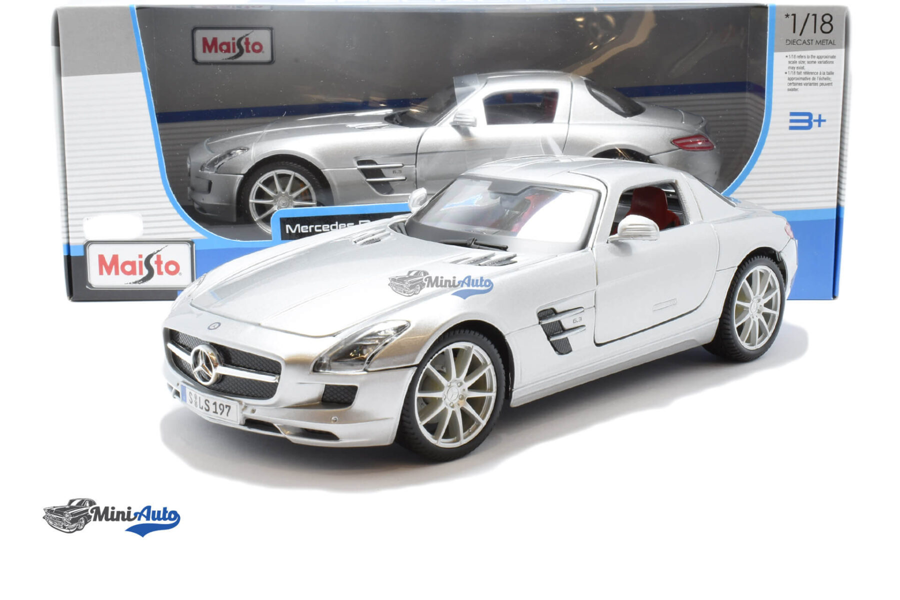 Mercedes SLS AMG C197 - 2012 - Silver - Image 6