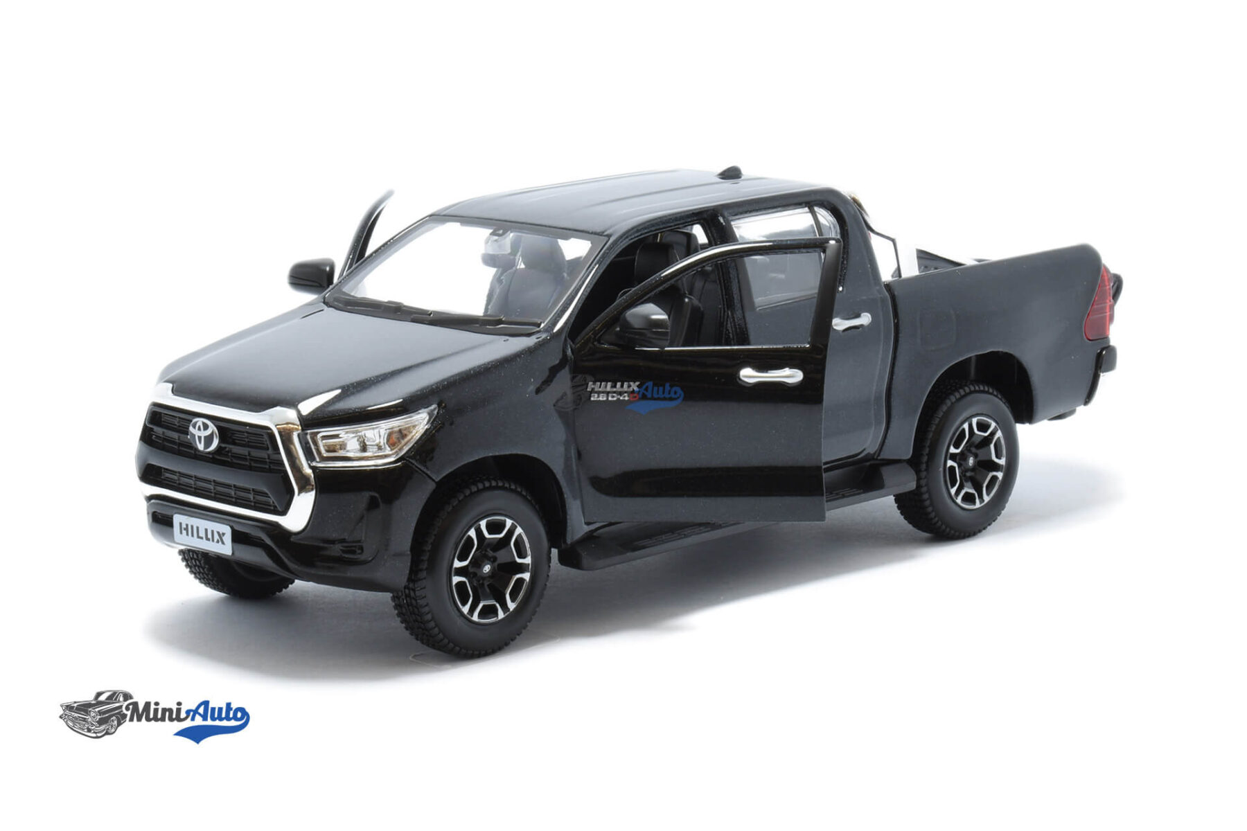Toyota Hilux Pick-Up - 2021 - Black - Image 2