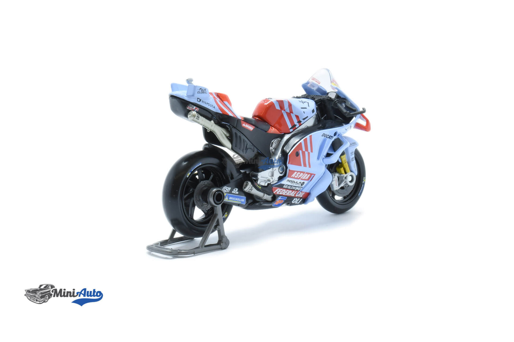 Ducati GP23 Team Gresini N93 Marc Marquez - 2024 - Light Blue - Image 2