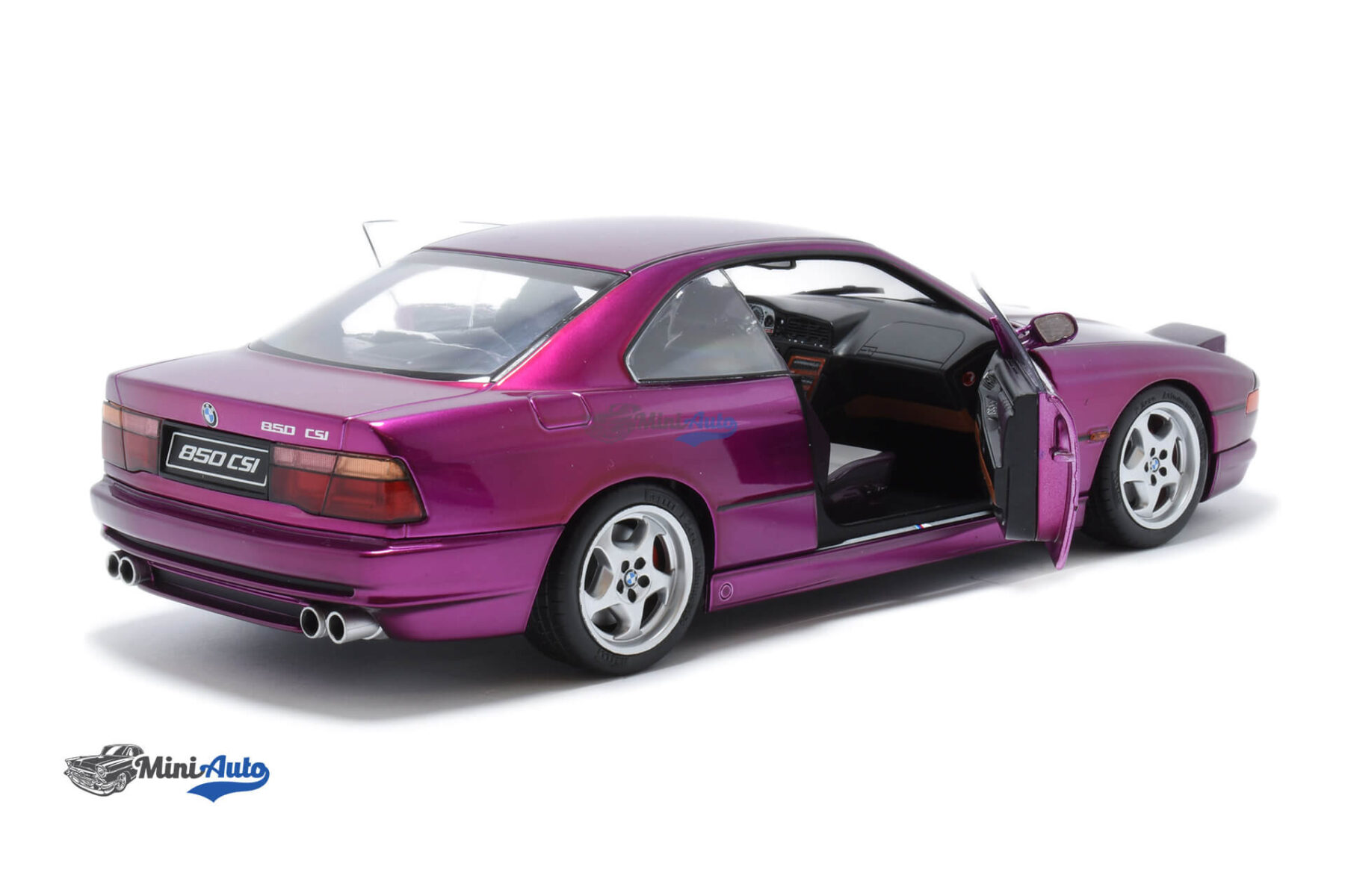 BMW 850 CSi E31 - 1992 - Purple - Image 4