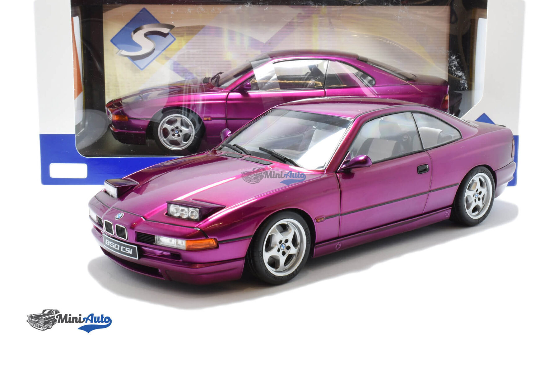 BMW 850 CSi E31 - 1992 - Purple - Image 6