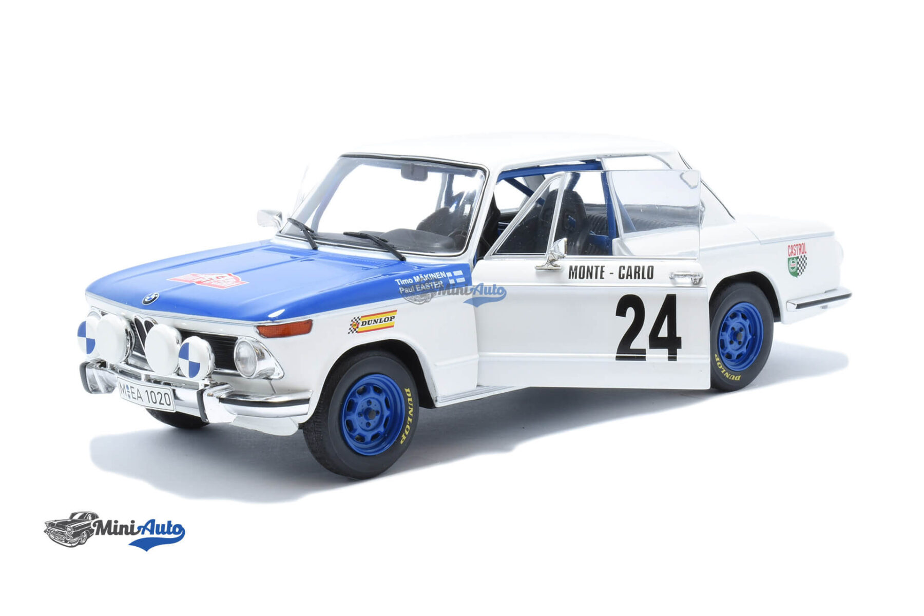 BMW 2002 Ti N2 Timo Makinen - 1979 - White/Blue - Image 2