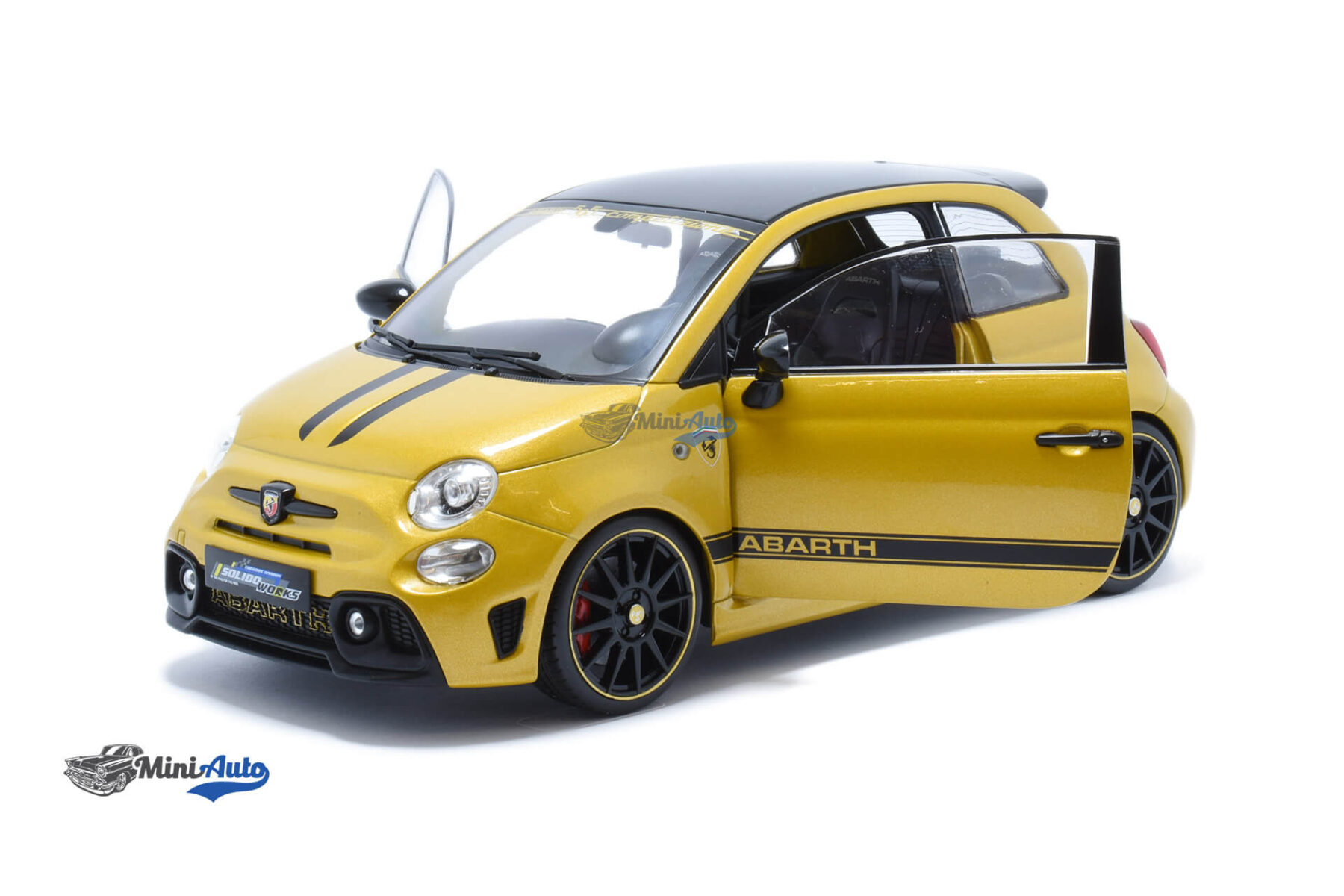 Fiat 500 Abarth 595 - 2023 - Yellow - Image 2