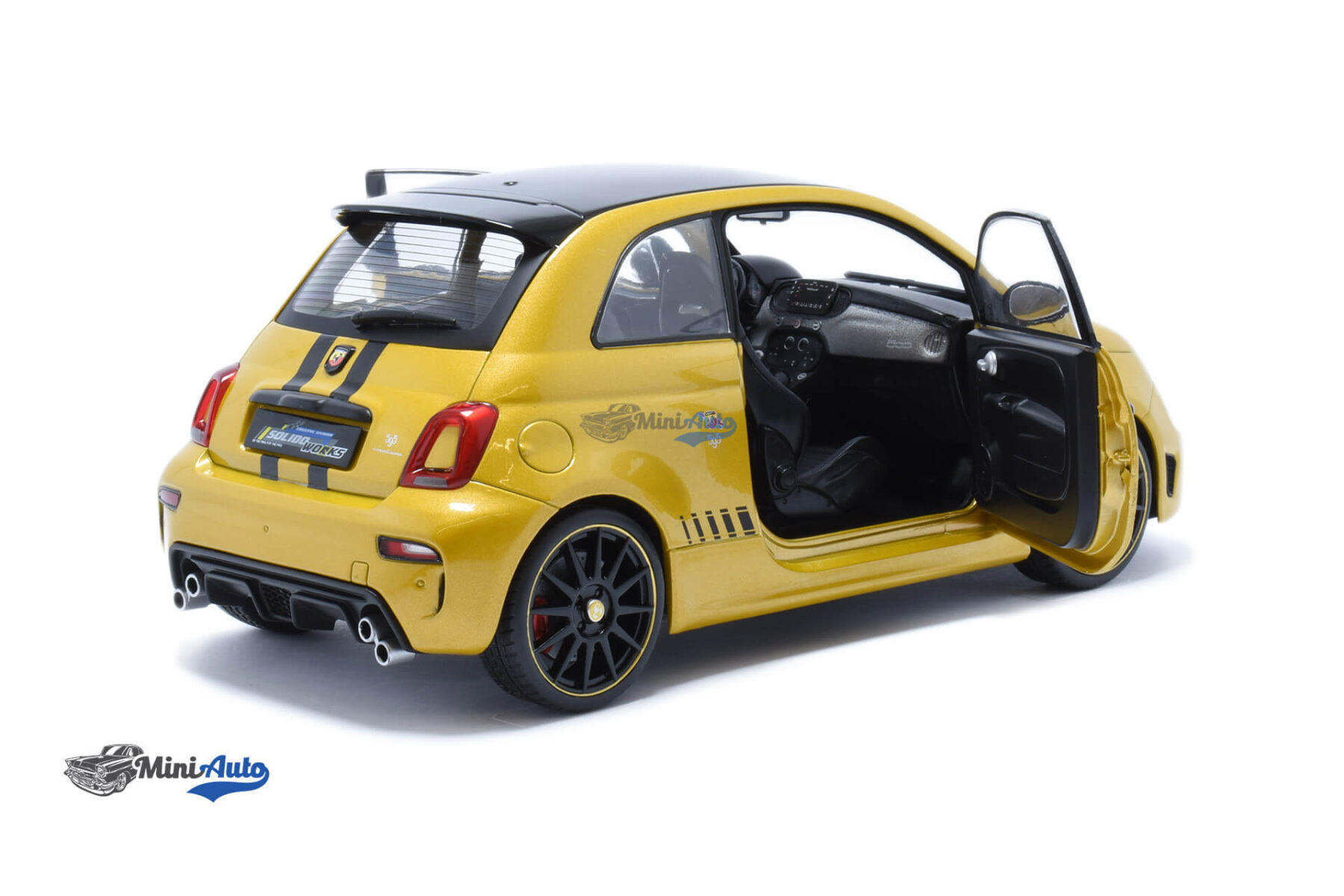 Fiat 500 Abarth 595 - 2023 - Yellow - Image 4