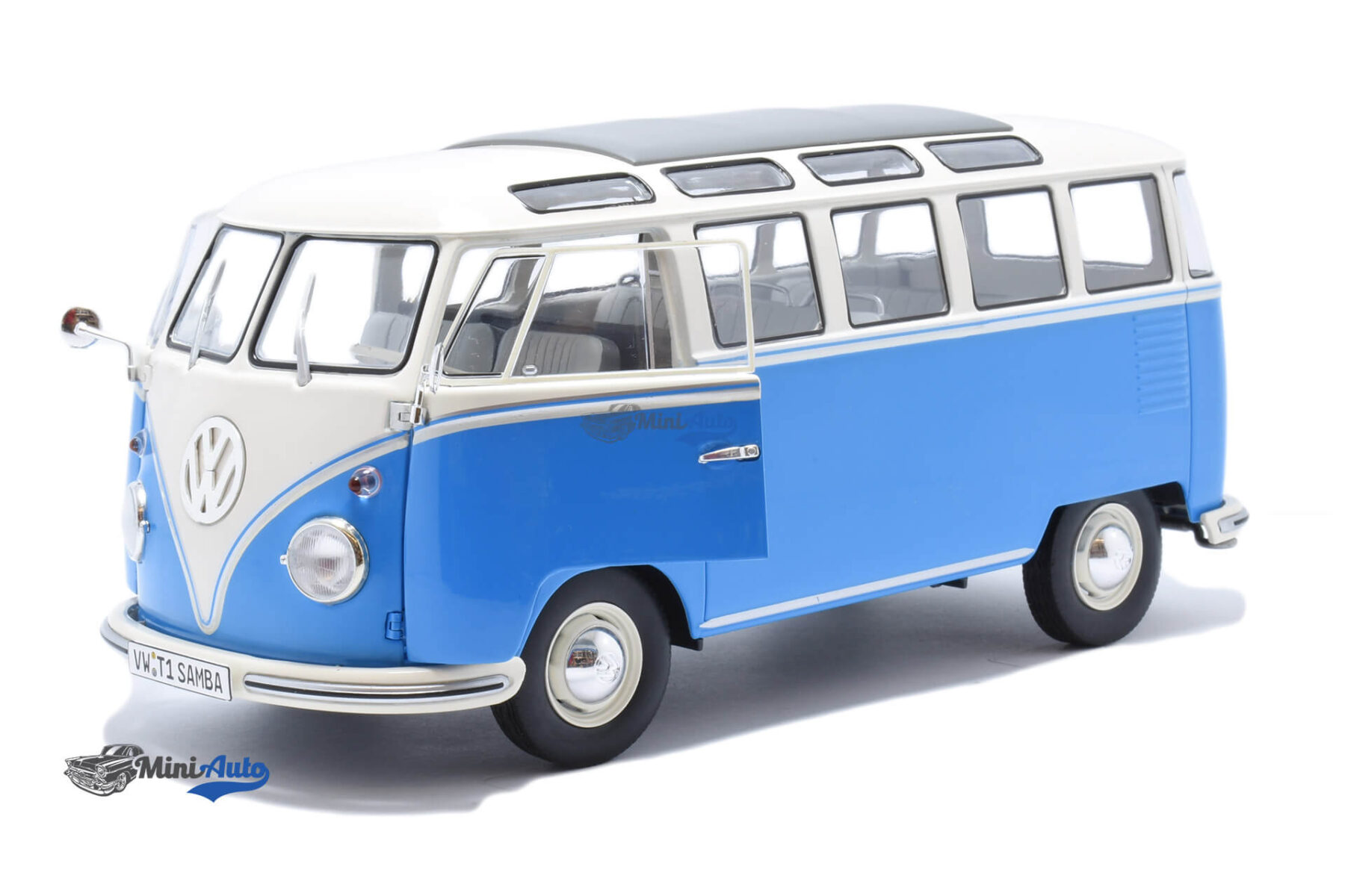 Volkswagen T1 Samba - 1962 - Blue - Image 2