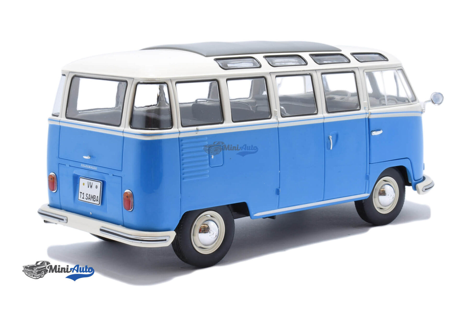 Volkswagen T1 Samba - 1962 - Blue - Image 3