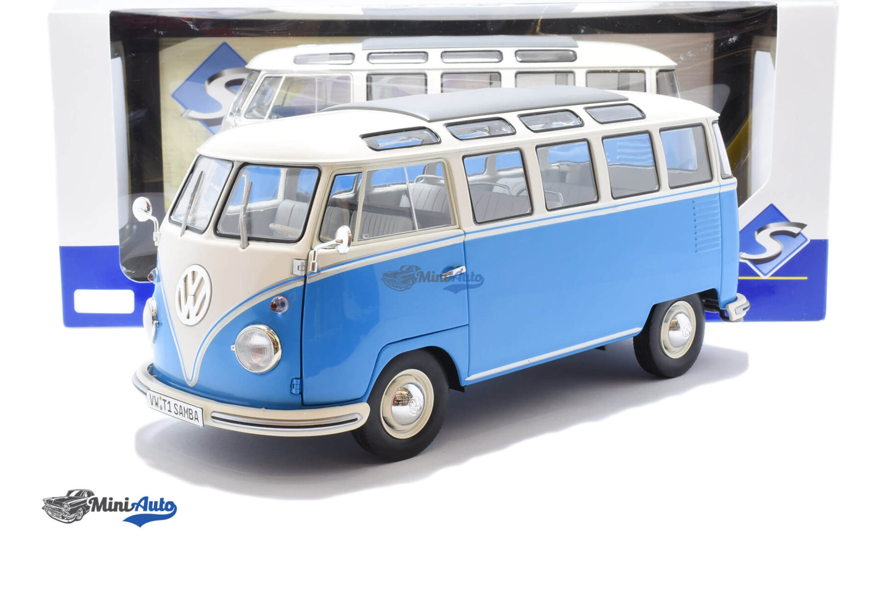 Volkswagen T1 Samba - 1962 - Blue - Image 6