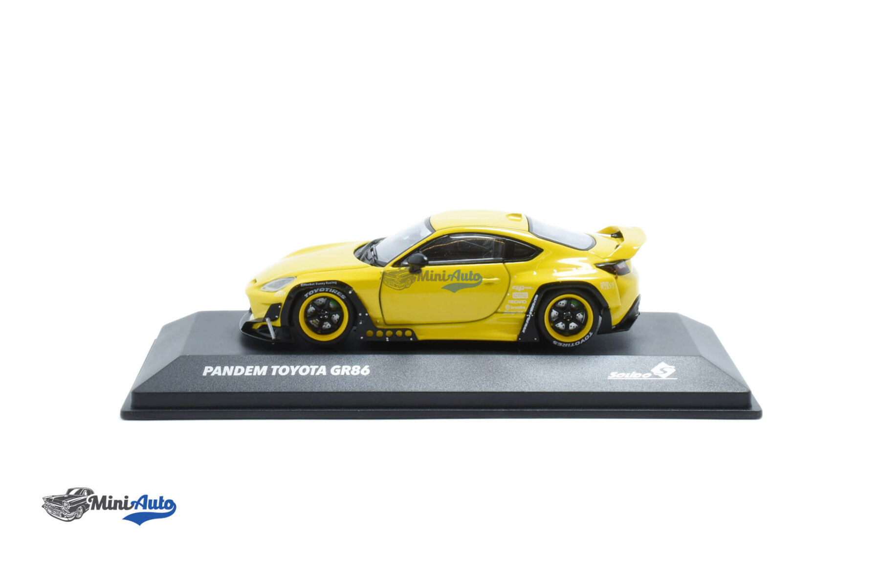 S4315101---Toyota-GR86-Rocket-Bunny---2022---Yellow_3 Toyota GR86 Rocket Bunny - 2022 - Yellow - Image 3