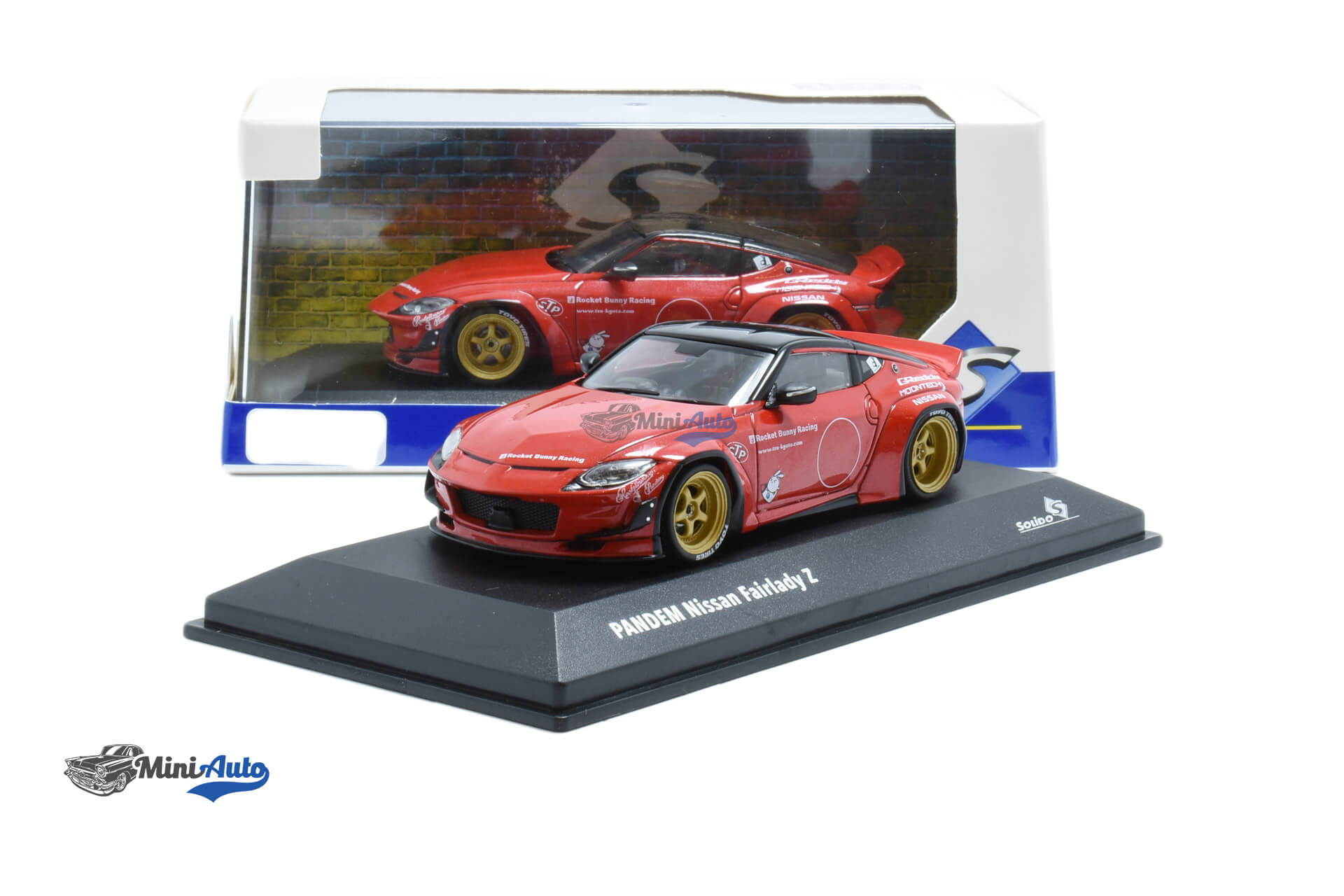 Solido S4315502 Nissan Fairlady 400Z Pandem Rocket Bunny, 2022 /purple