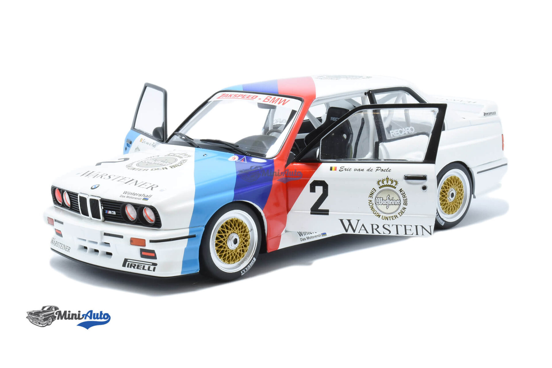BMW E30 M3 Zakspeed N2 DTM Eric Van De Poele - 1987 - White - Image 2