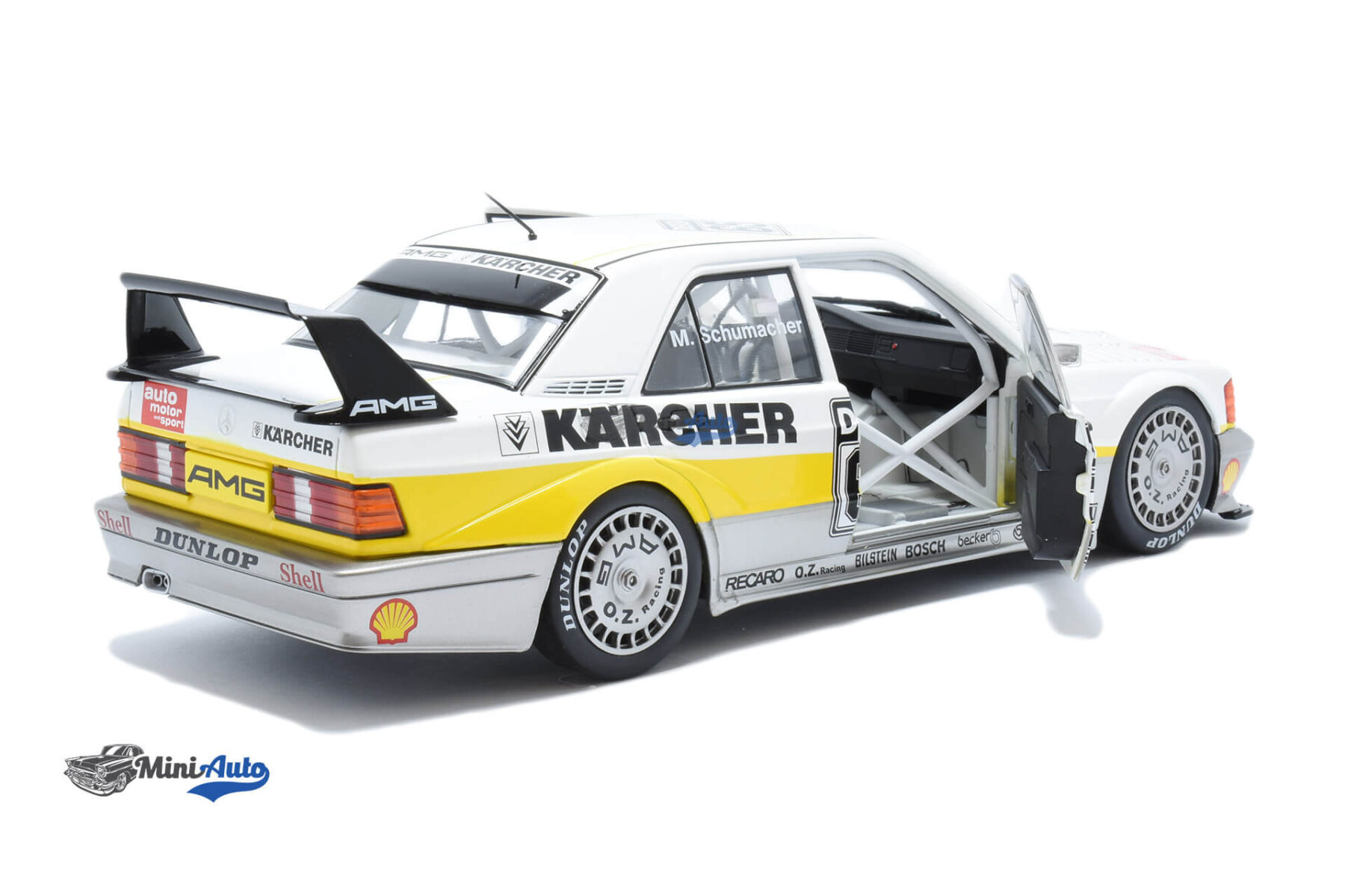 Mercedes Benz 190E EVO2 AMG N65 DTM Michael Schumacher - 1990 - White - Image 4