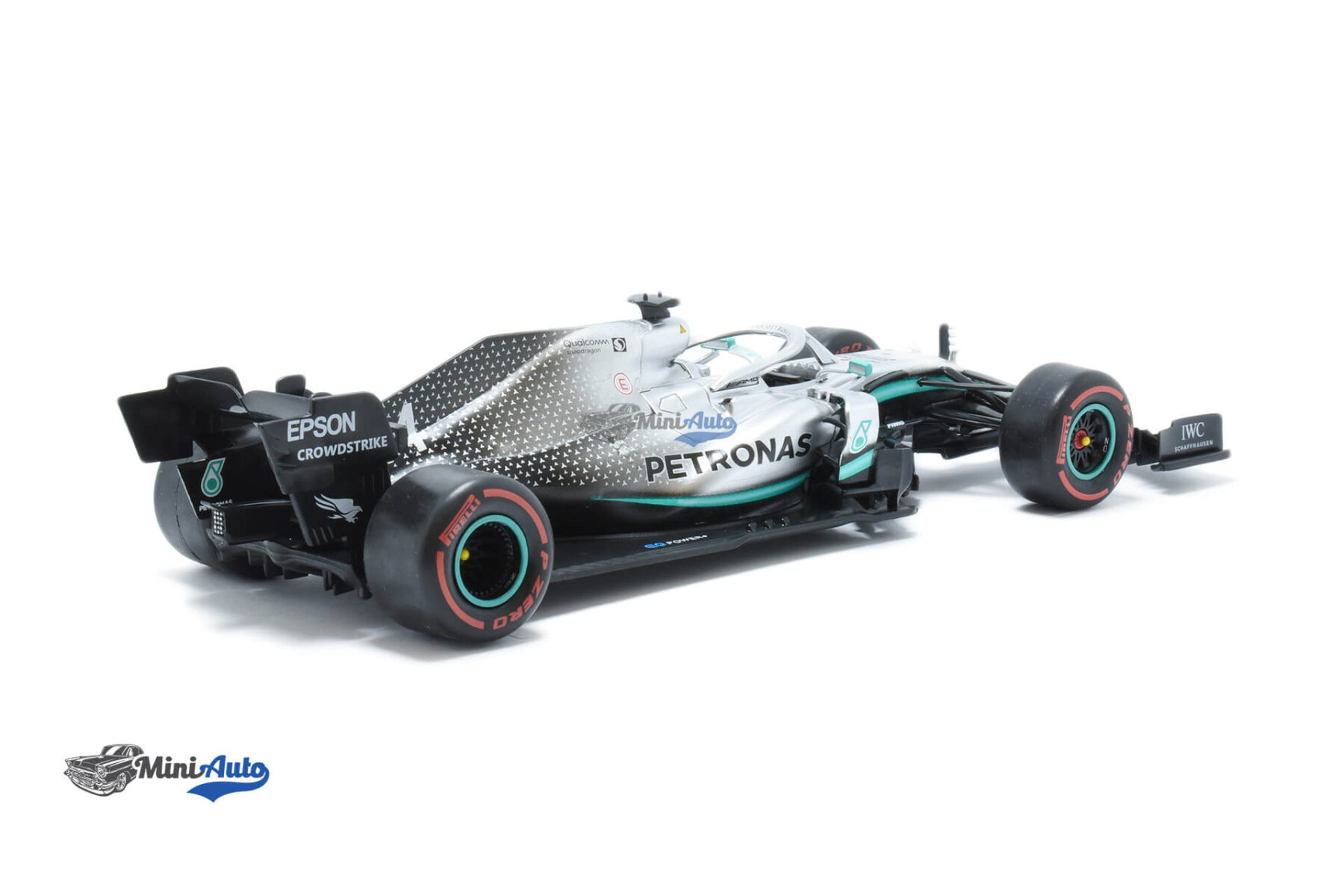 L. Hamilton Mercedes-AMG F1 W10 #44 F1 World Champion - 2019 - Silver - Image 2