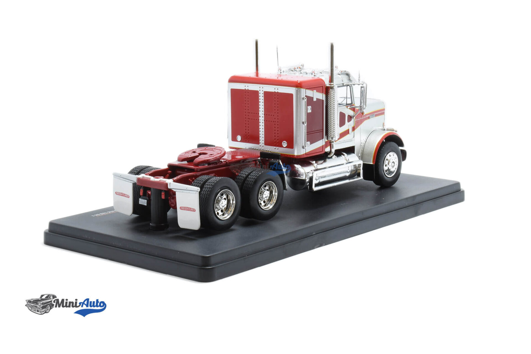 Freightliner FLC 120 64 T SZM - 1977 - Silver/Red - Image 2