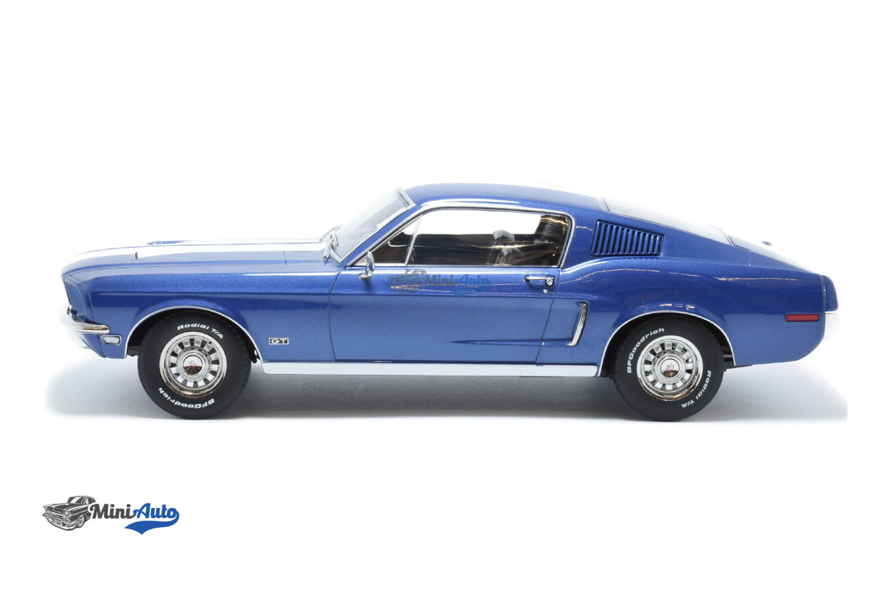 KKDC181394---Ford-Mustang-GT-Fastback---1968---Blue_3 Ford Mustang GT Fastback - 1968 - Blue - Image 3
