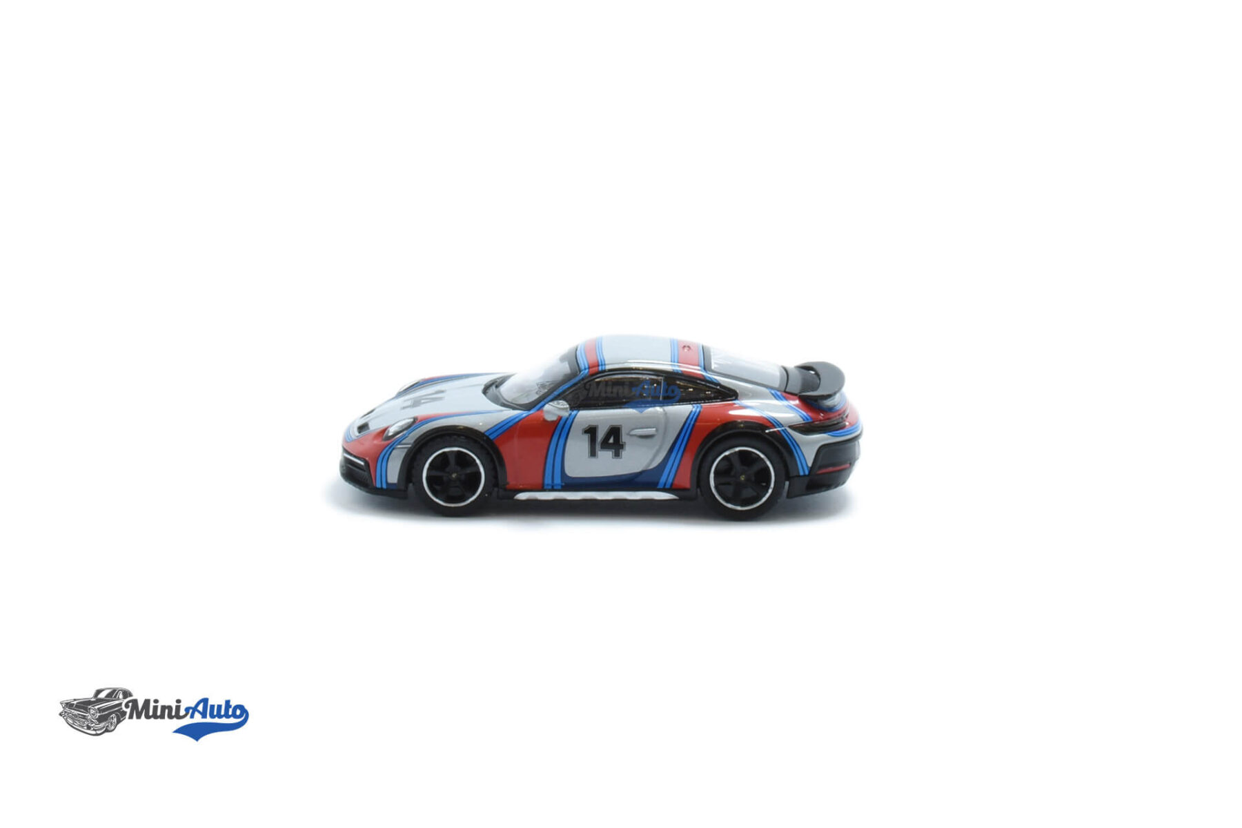 Porsche 992 Dakar N14 Martini Racing - 2023 - Silver/Red/Blue - Image 3
