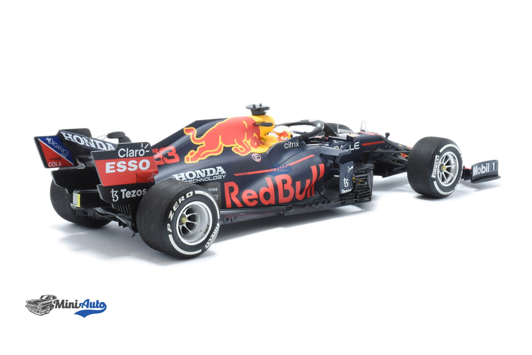 Red Bull RB16B N33 Max Verstappen Winner Abu Dhabi - 2021 - Dark Blue - Image 3