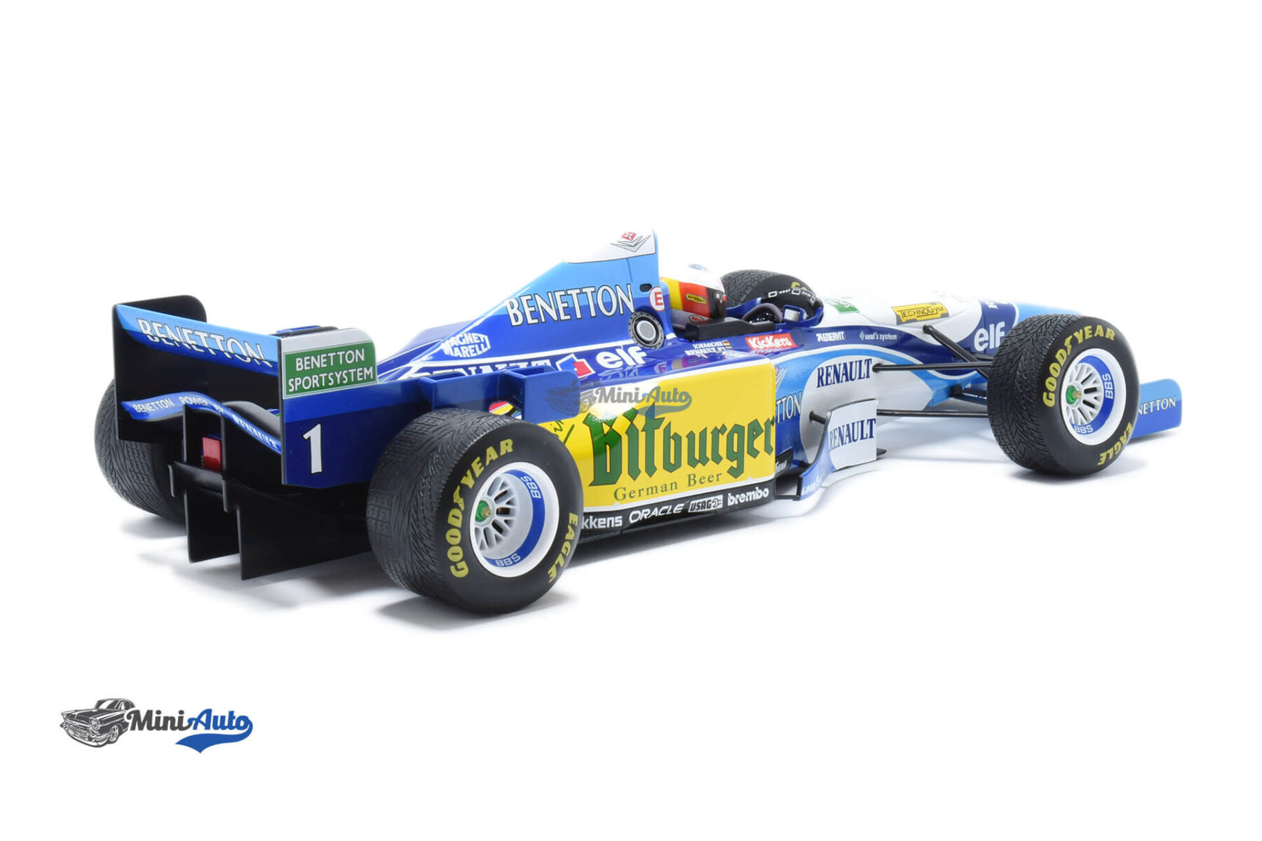 Benetton B195 N1 M. Schumacher World Champion - 1995 - Blue - Image 2