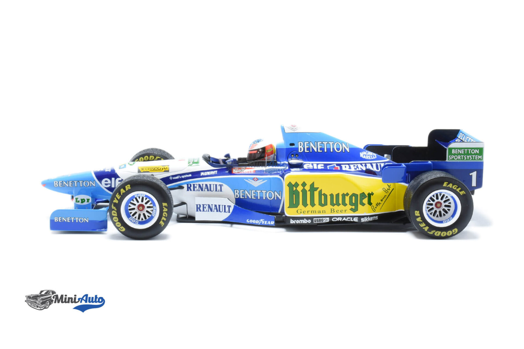 Benetton B195 N1 M. Schumacher World Champion - 1995 - Blue - Image 3