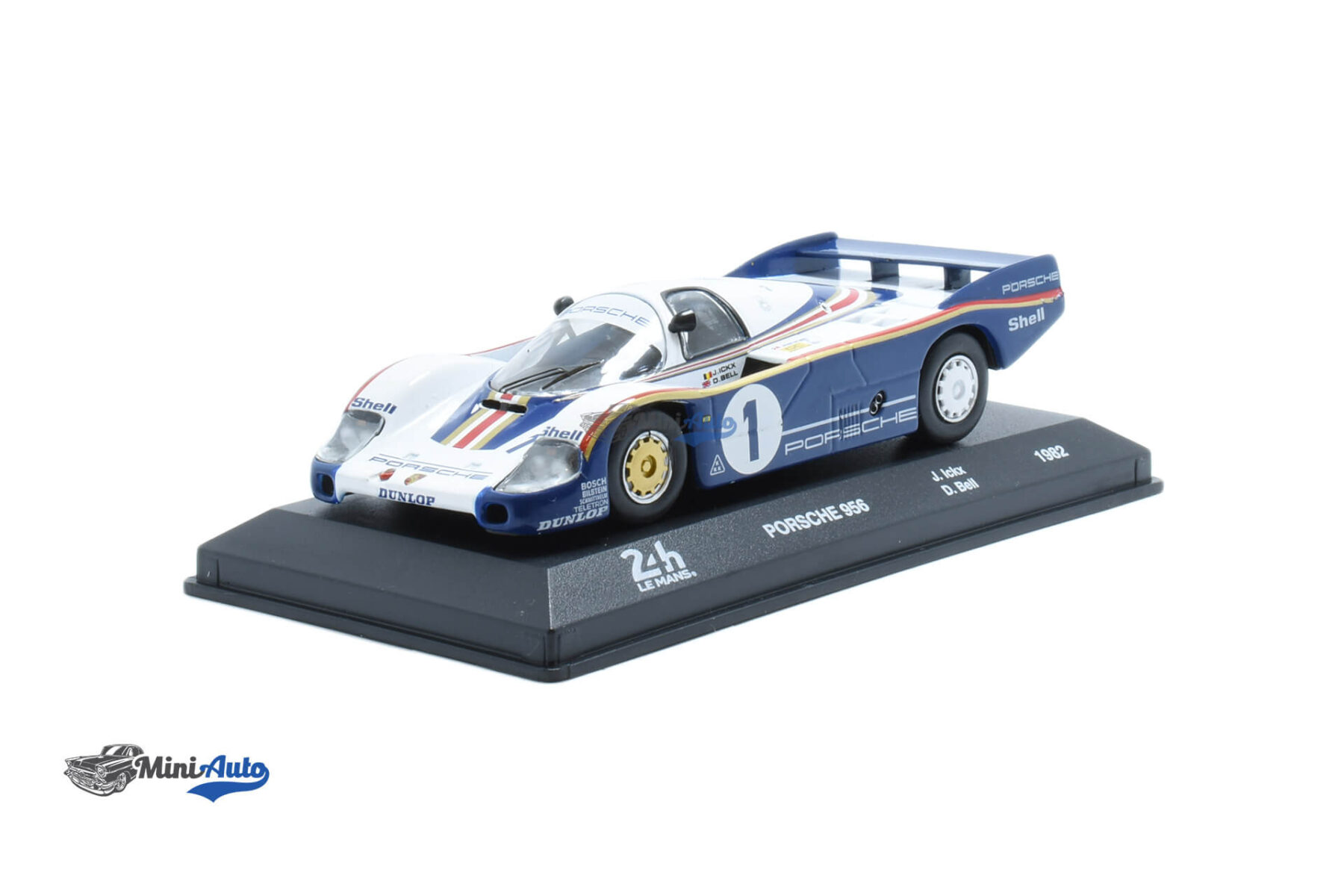 MW1ALA0069---Porsche-956LH-2.6L-F6-Twin-Turbo-N1---1982---BluwWhite_1 Porsche 956LH 2.6L F6 Twin Turbo N1 - 1982 - Blue/White - Image 1