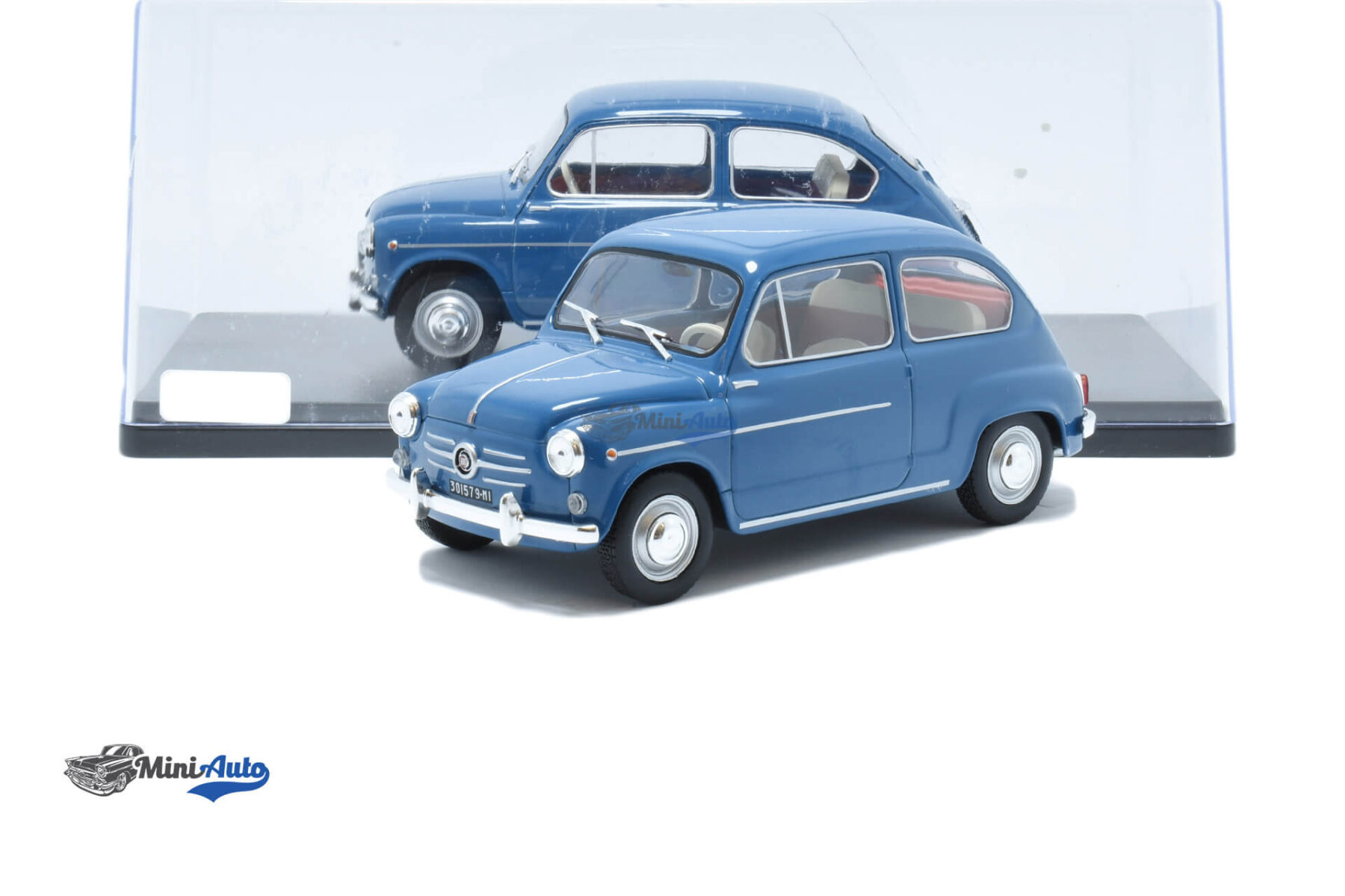 Fiat 600D - 1960 - Blue - Image 4